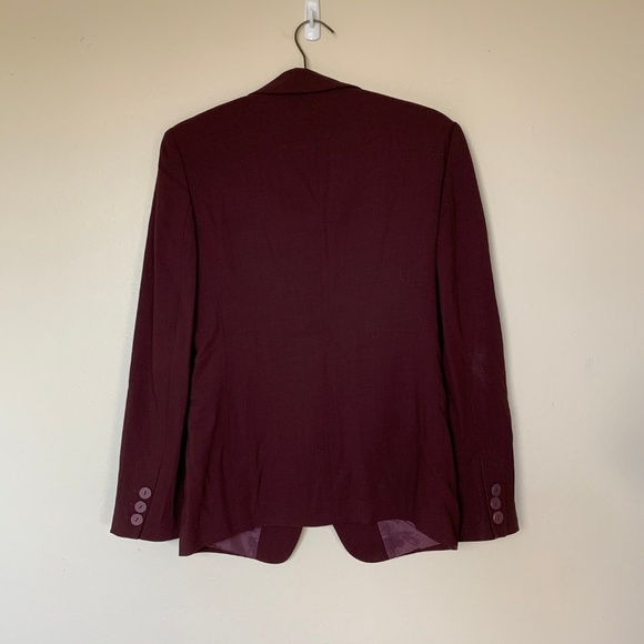 GIORGIO ARMANI Vestimenta Spa Wool Blazer Raisin - Picture 2 of 8